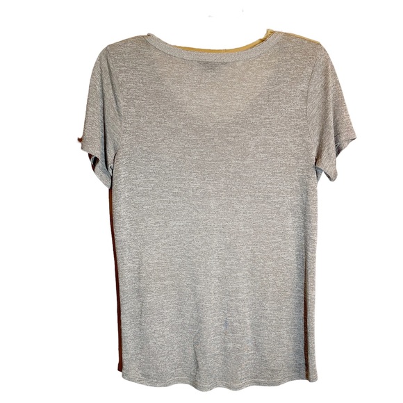 Vince Light Heather Gray Soft Knit Semi-Sheet Top Size XS Women’s - Picture 2 of 5
